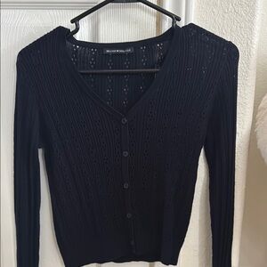 Brandy Melville Black Cardigan Sweater